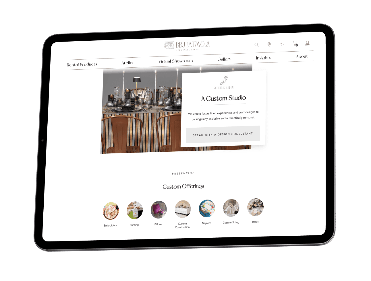 BBJ La Tavola Case Study
