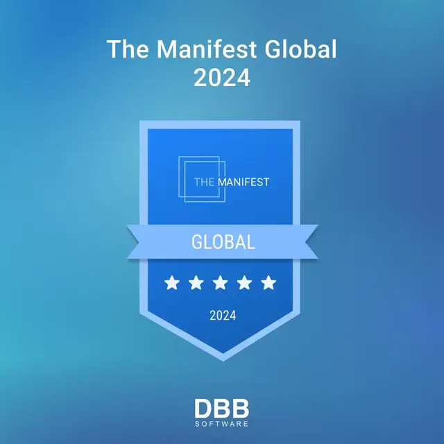 The Manifest Celebrates DBB Software as One of the Most Reviewed Companies in 2024