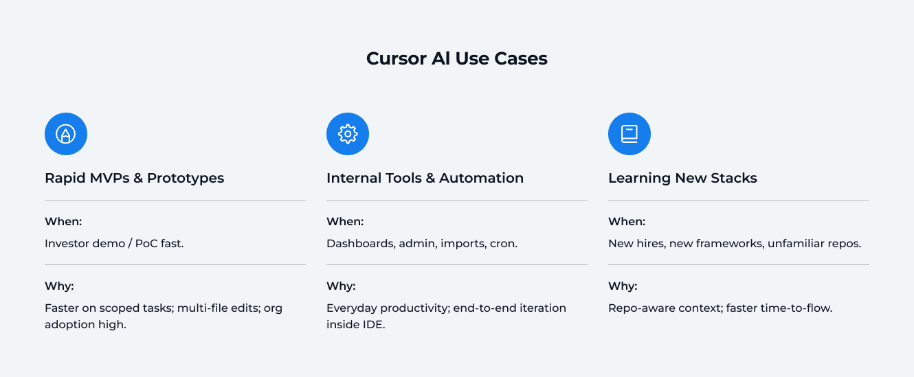Cursor AI Use Cases